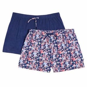 Jane and Bleecker Ladies' Sleep Short 2-pack